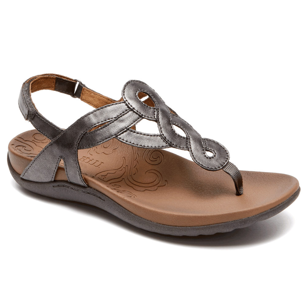 Sandalias Rockport Mujer Mexico - Ramona Grises - SJGBO6902